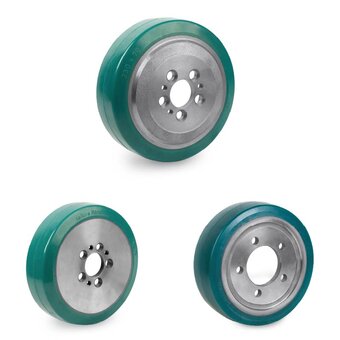 TR-62-D-TR-Roll polyurethane drive wheels